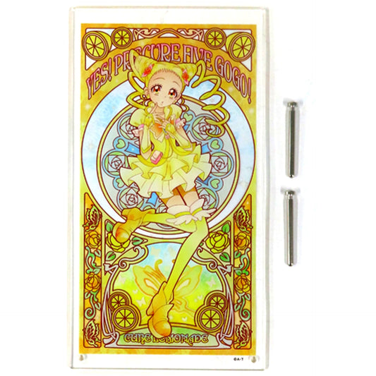Cure Lemonade Butterfly Rose Yes! Precure 5 GoGo! Acrylic Art Board [USED]