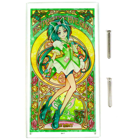 Cure Mint Yes! PreCure 5 GoGo! Butterfly Rose Acrylic Art Board [USED]