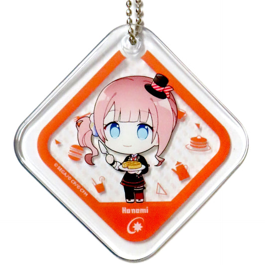 Hatsune Miku: Colorful Stage! Honami Mochizuki PVC Keychain Leo/Need animate cafe Limited Cookies in a Tin Included Keychains [USED]
