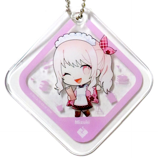 Hatsune Miku: Colorful Stage! Mizuki Akatsukiyama PVC Keychain 25-ji, Nightcord de. animate cafe Limited Cookies in a Tin Included Keychains [USED]