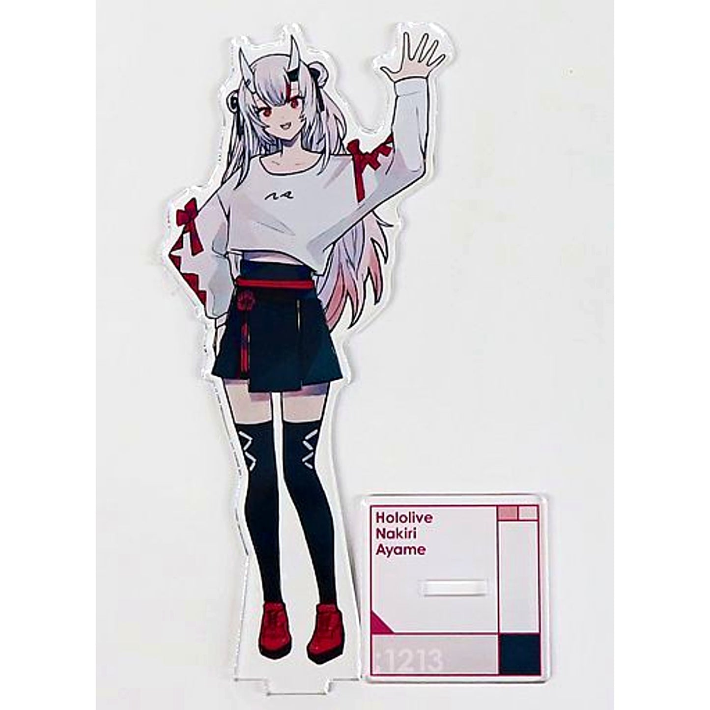 Nakiri Ayame BIG Acrylic Stand Virtual YouTuber Hololive Village Vanguard Limited [USED]
