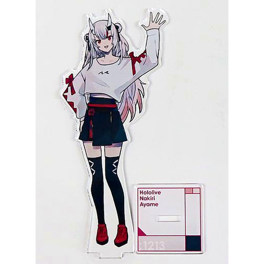 Nakiri Ayame BIG Acrylic Stand Virtual YouTuber Hololive Village Vanguard Limited [USED]