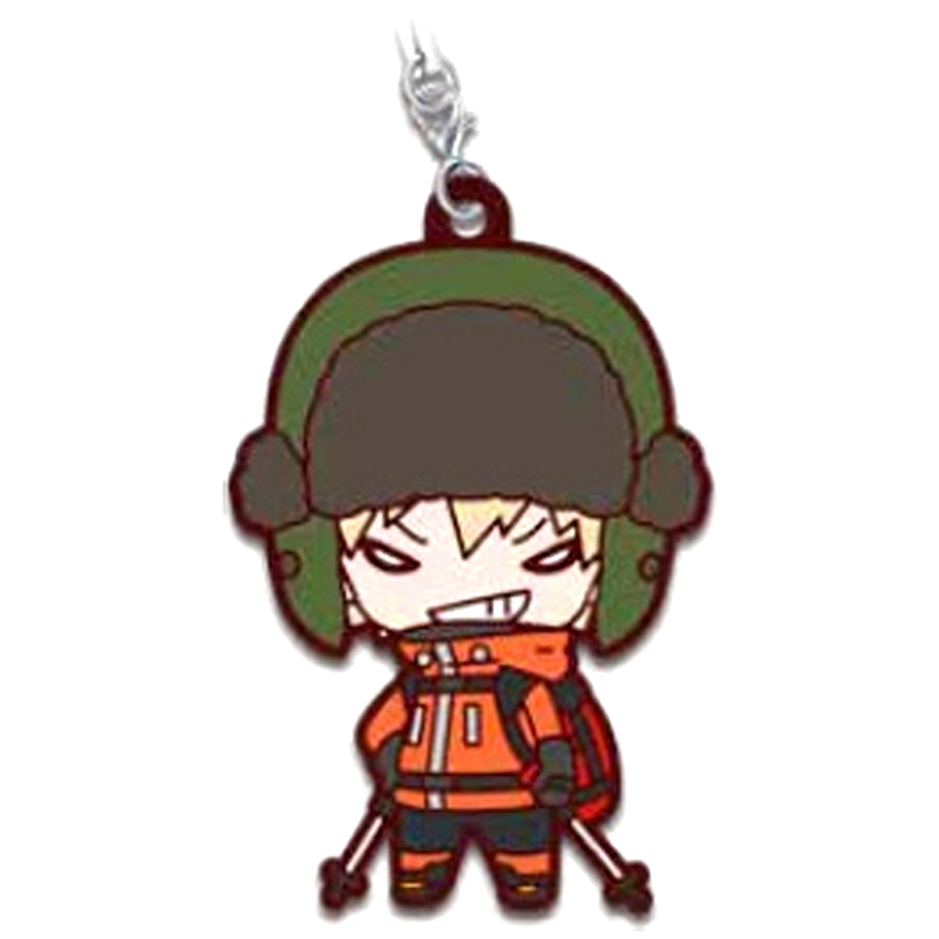 Katsuki Bakugo My Hero Academia Nitotan Snowy Mountain Climbing Rubber Mascot [USED]