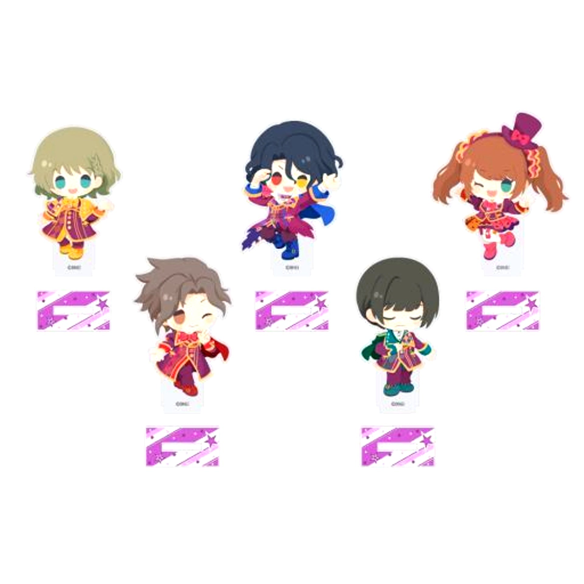 Cafe Parade The Idolmaster SideM Acrylic Stand Set [USED]