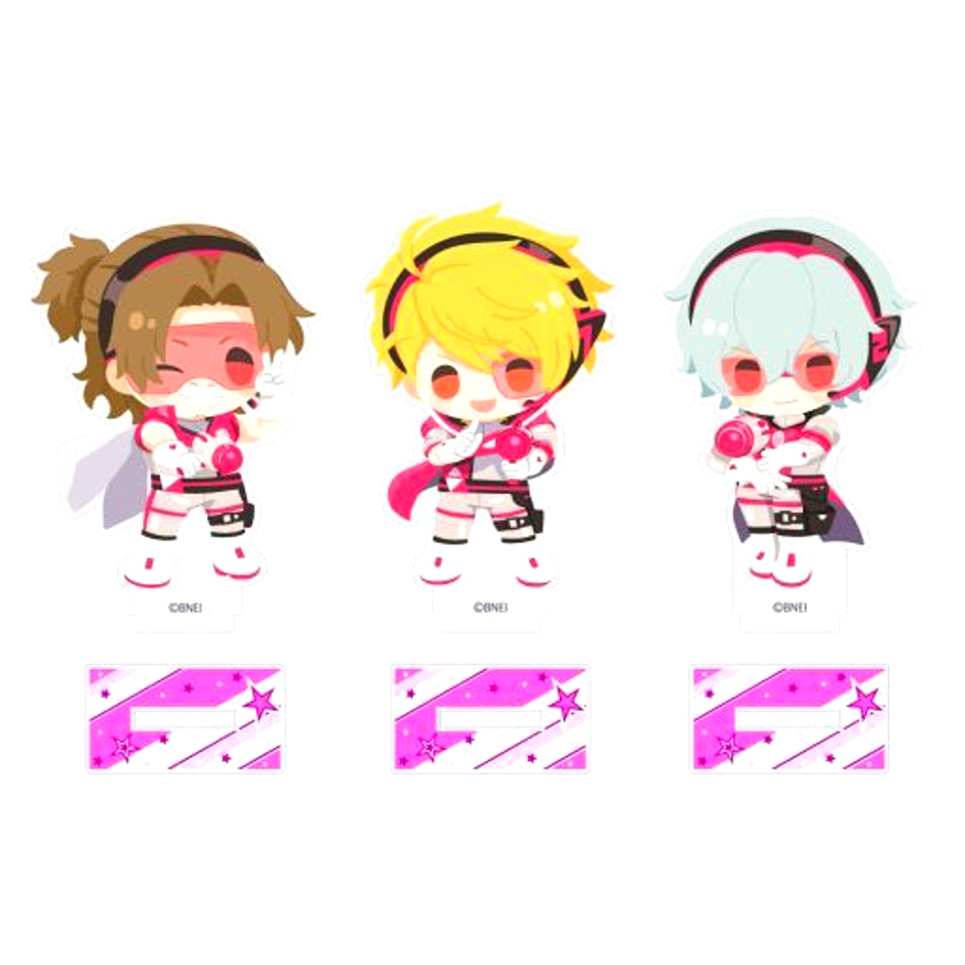 S.E.M THE IDOLM@STER SideM Acrylic Stand Set [USED]