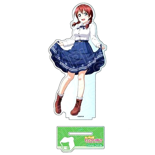 Emma Verde Vol. 1 Big Acrylic Stand Love Live! Nijigasaki High School Idol Club [USED]