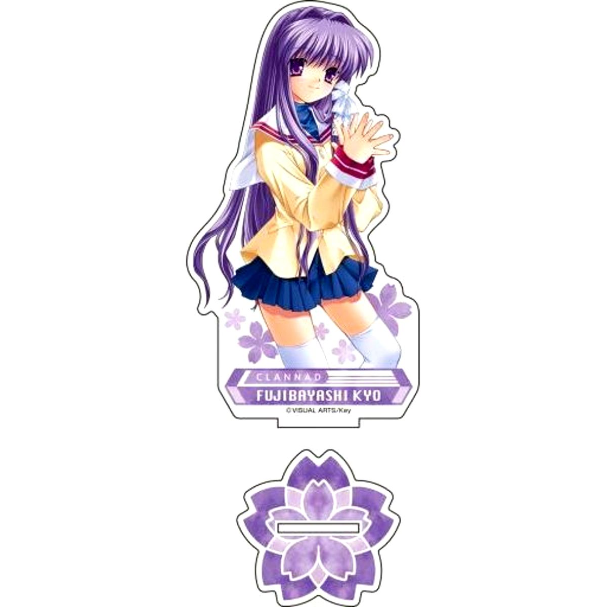 Kyou Fujibayashi Big Acrylic Stand CLANNAD [USED]