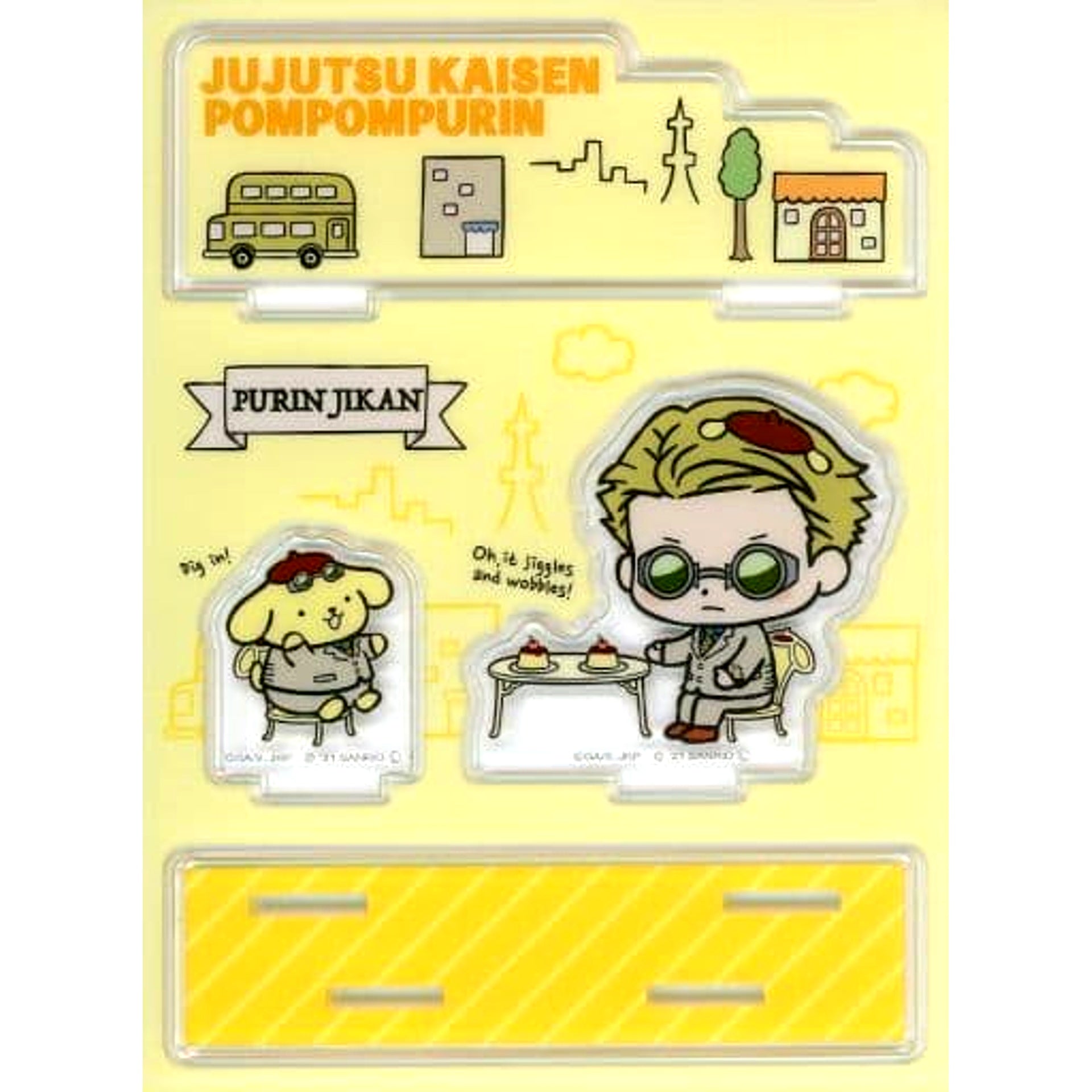 Kento Nanami Jujutsu Kaisen x Sanrio Characters Pompompurin Acrylic Stand [USED]