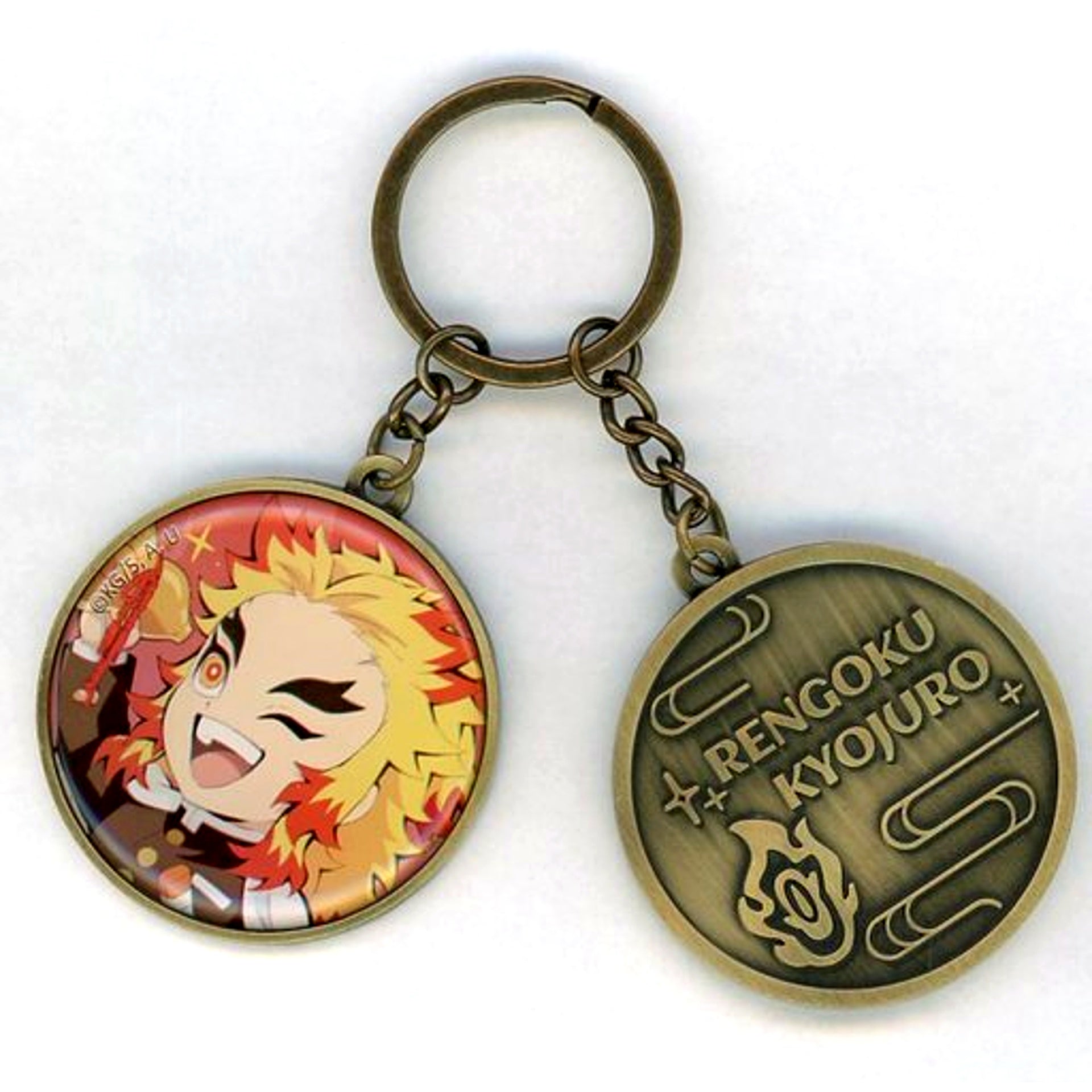 Kyojuro Rengoku Deforme Metal Charm Demon Slayer: Kimetsu no Yaiba China Limited [USED]