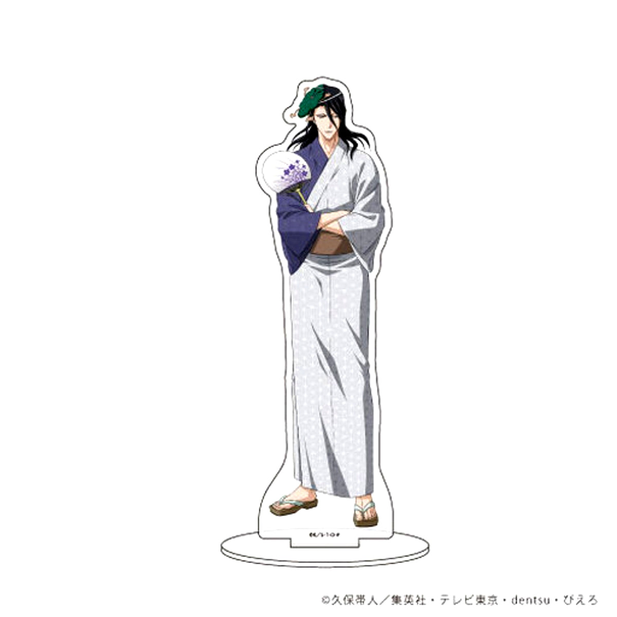 Byakuya Kuchiki 21. Bleach Illustration Character Acrylic Figure [USED]