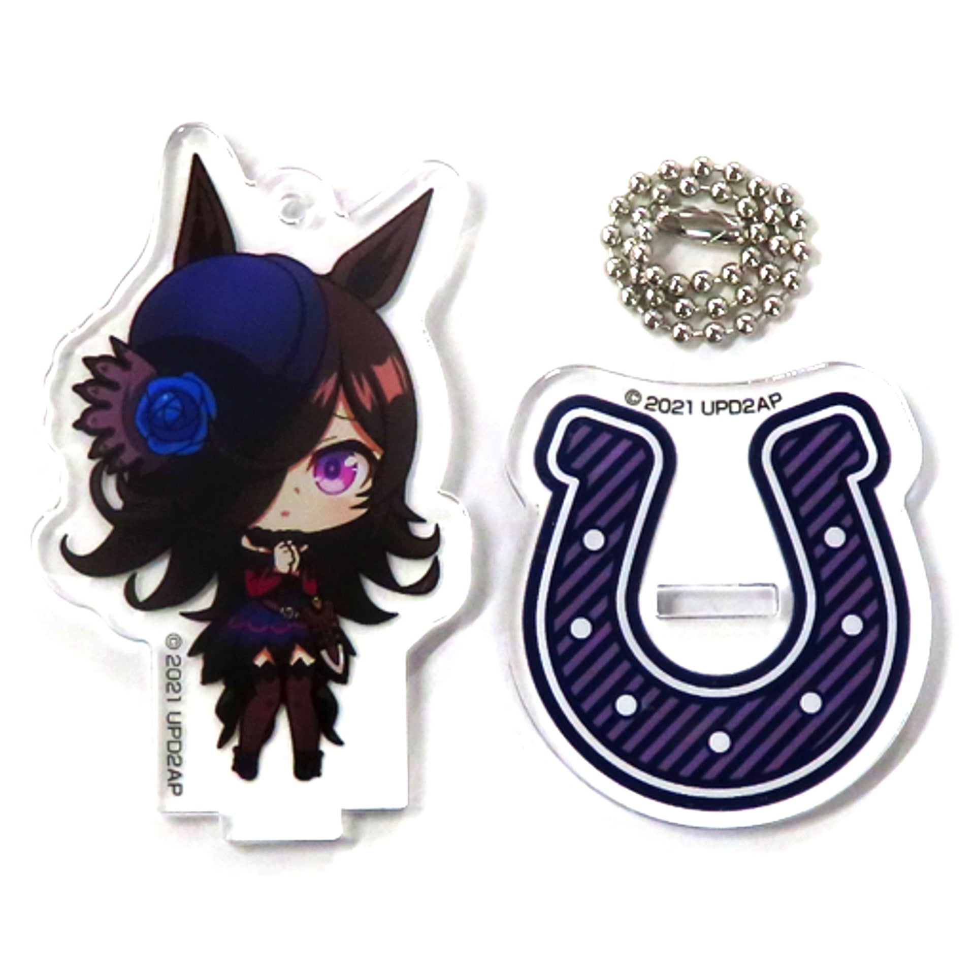 Rice Shower Umamusume Pretty Derby Season 2 Deformed Acrylic Keychain [USED]