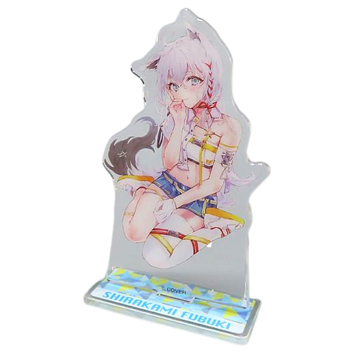 VTuber Hololive Shirakami Fubuki Acrylic Stand Namco Limited Acrylic Stands [USED]