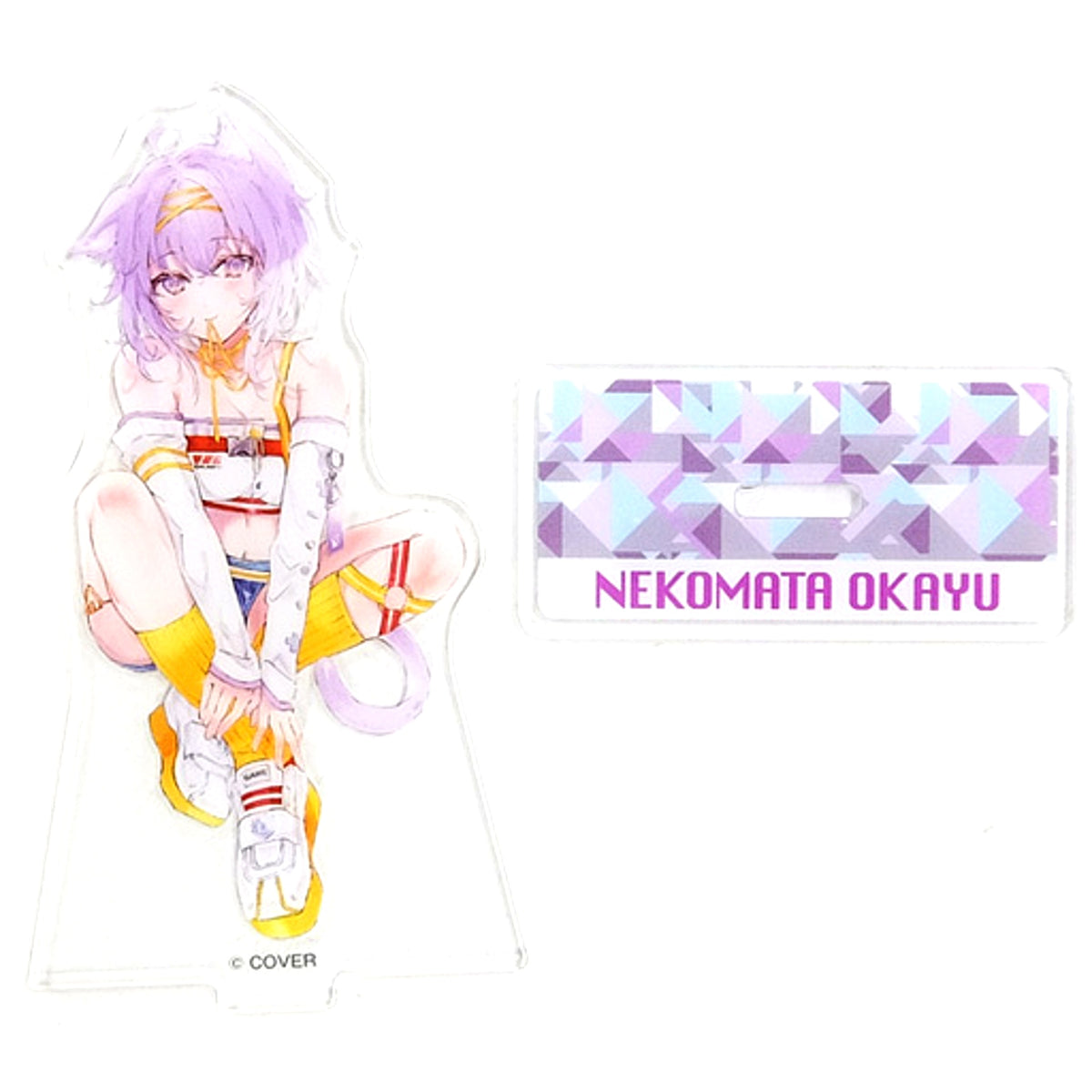 Nekomata Okayu Acrylic Stand Virtual YouTuber Hololive x Namco [USED]