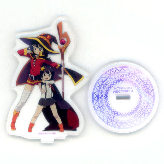 Megumin Komekko B Acrylic Stand With Crimson Demon Clan Movie KonoSuba: God's Blessing on this Wonderful World! Legend of Crimson Museum KonoSuba [USED]