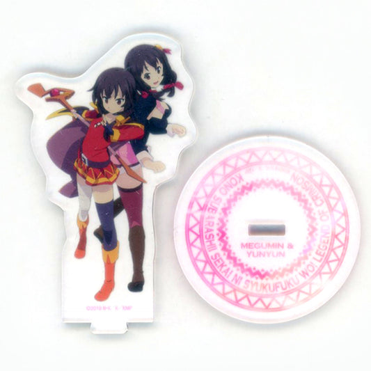 Megumin Yunyun C Acrylic Stand With Crimson Demon Clan Movie KonoSuba: God's Blessing on this Wonderful World! Legend of Crimson Museum KonoSuba [USED]