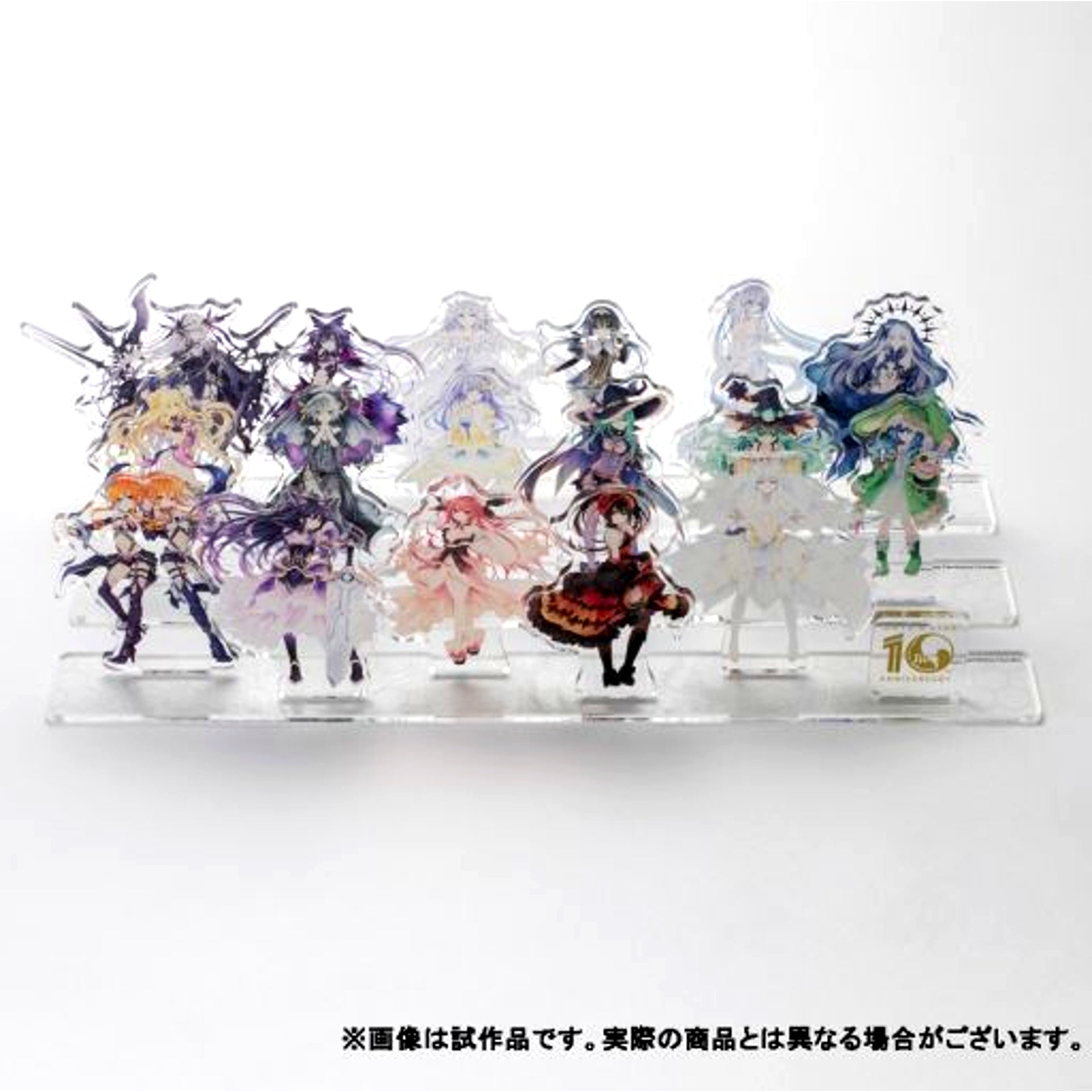 Date A Live 10th Anniversary Spirit Grand Gathering Acrylic Diorama [USED]