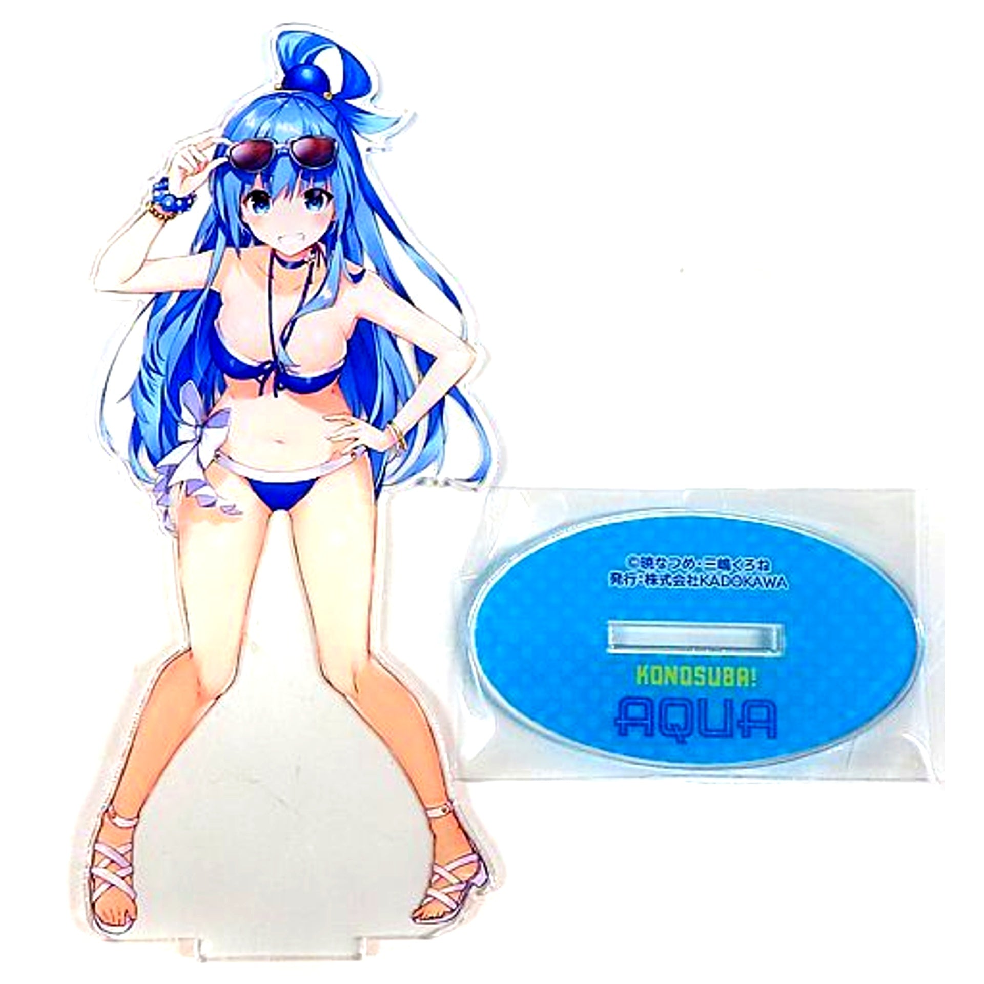 Aqua Swimsuit Aqua Birthday Acrylic Stand Figure B KonoSuba: God's Blessing on this Wonderful World! [USED]
