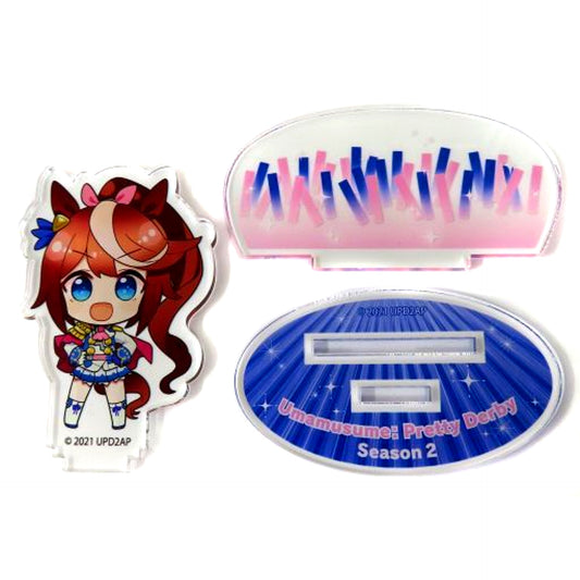Tokai Teio Acrylic Stand Umamusume: Pretty Derby Season 2 x Shimamura Store Limited [USED]