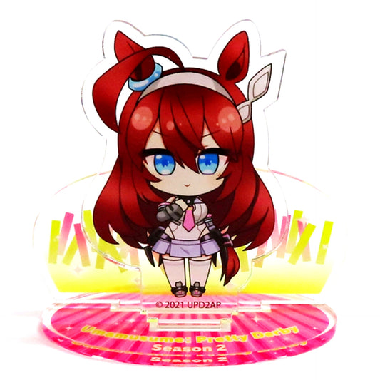 Mihono Bourbon Acrylic Stand Uma Musume Pretty Derby Season 2 x Shimamura Store Limited [USED]
