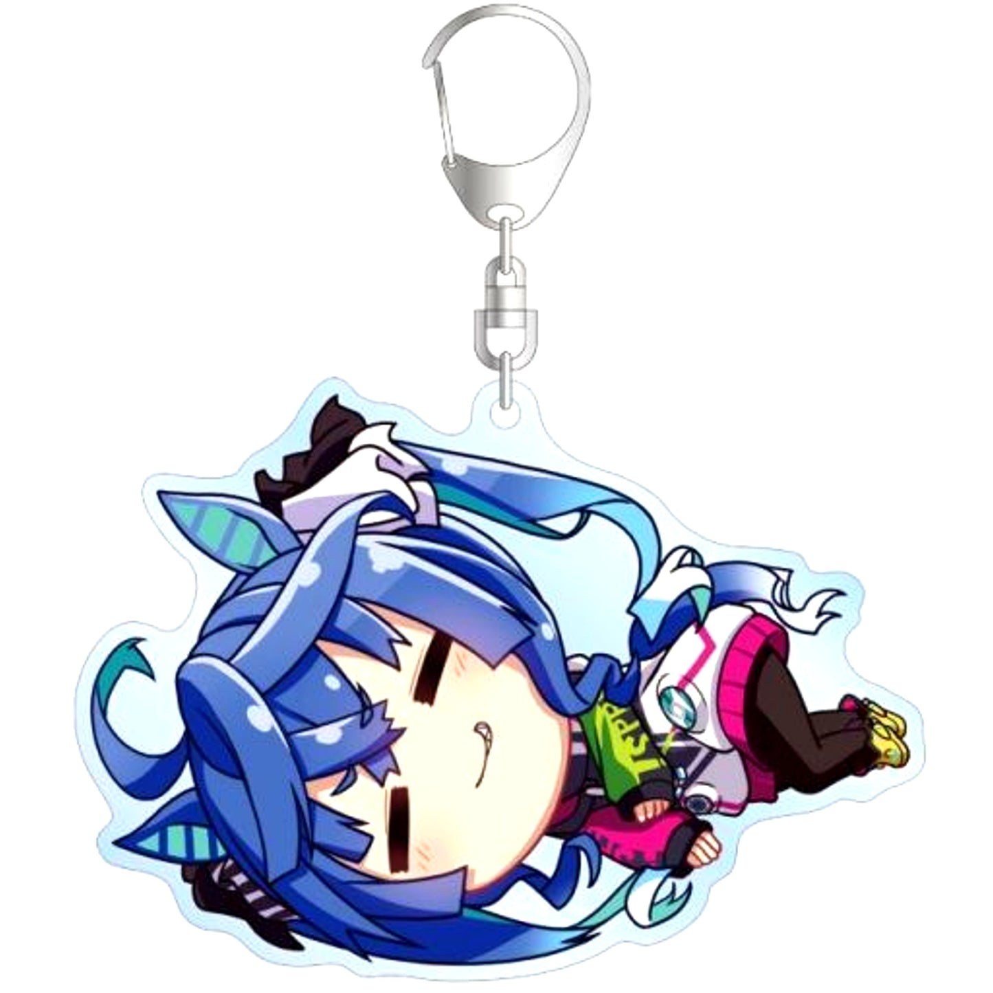 Twin Turbo Uma Musume Pretty Derby Season 2 Chibikoro BIG Acrylic Keychain [USED]