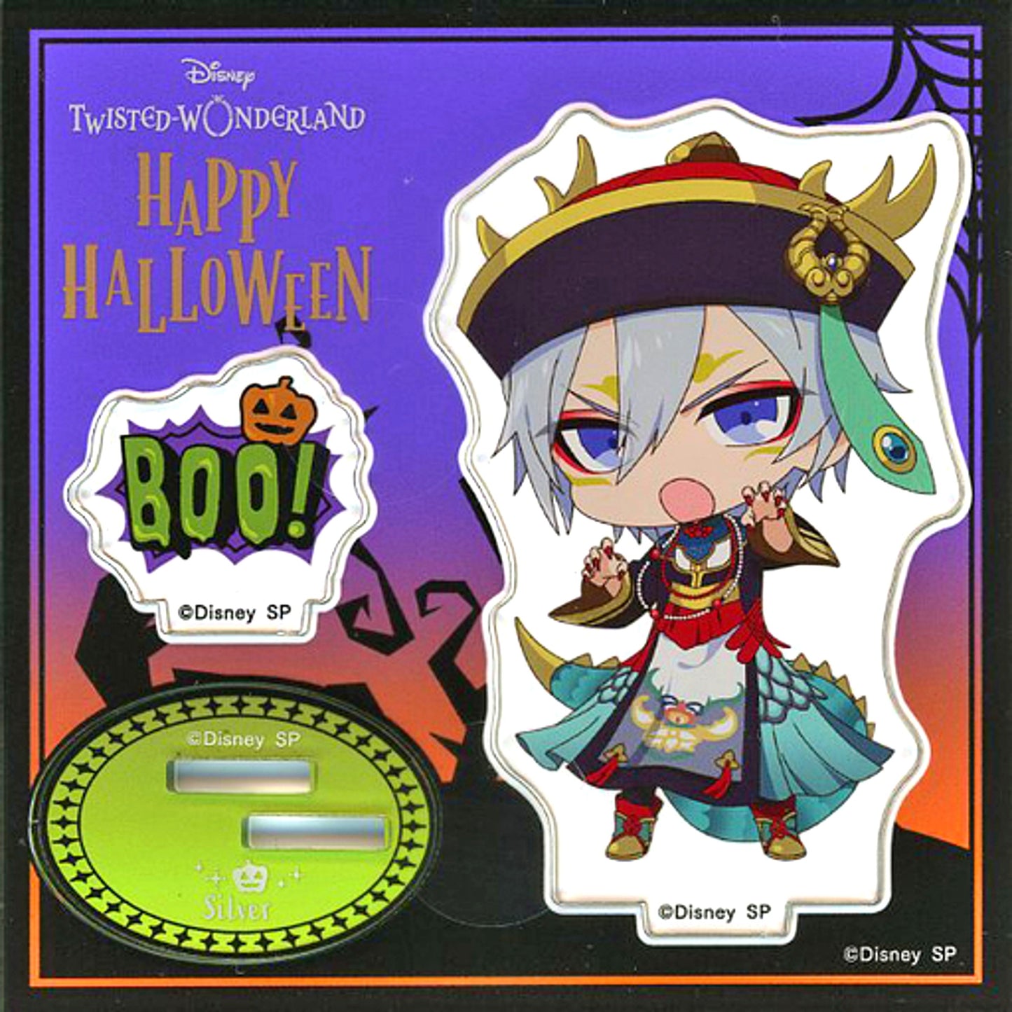 Silver Acrylic Stand Halloween ver. Disney Twisted-Wonderland [USED]