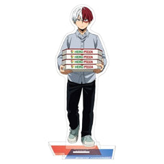 My Hero Academia Shoto Todoroki Holding a Pizza Acrylic Stand Acrylic Stands [USED]