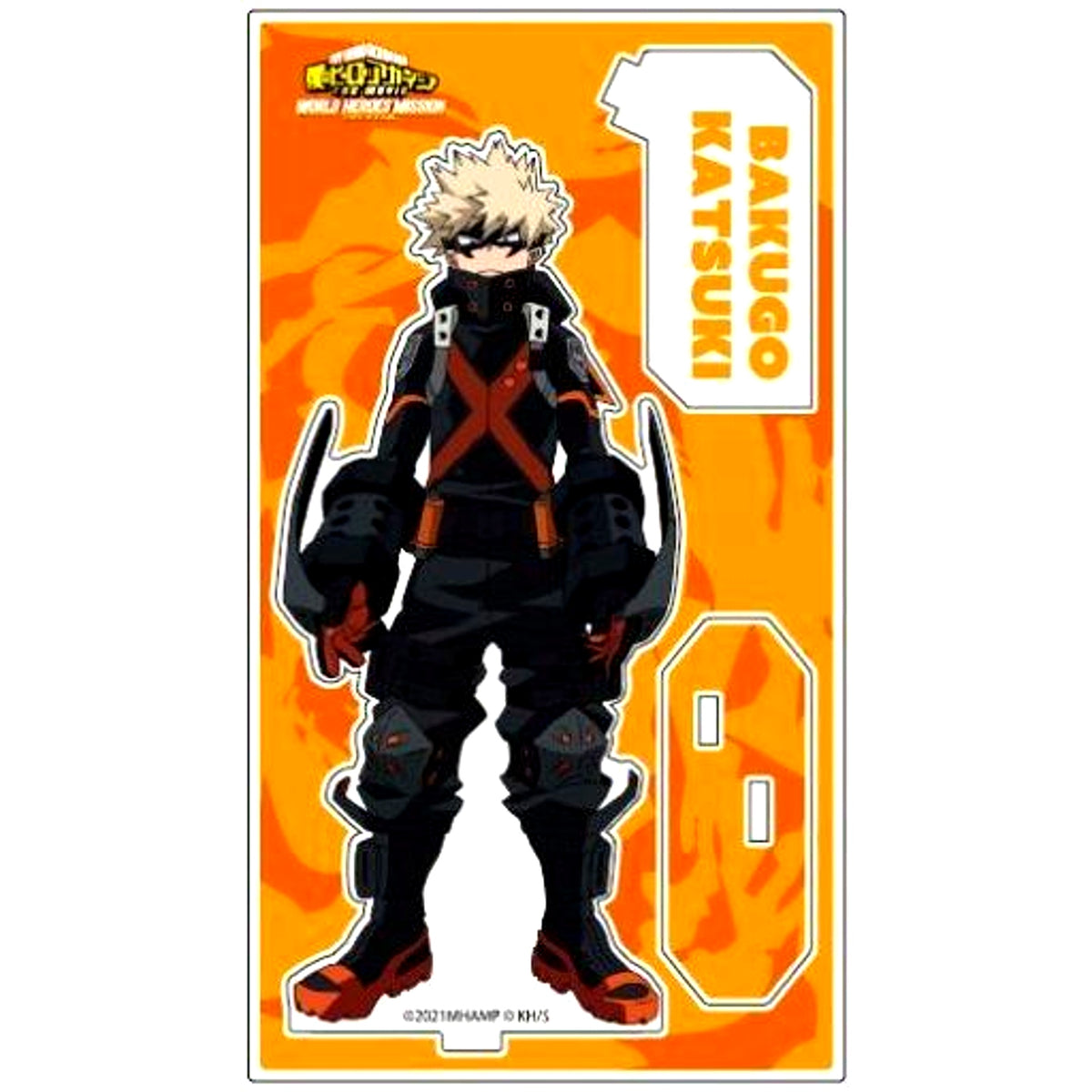 Katsuki Bakugo Stealth Suit My Hero Academia The Movie World Heroes Mission Acrylic Stand [USED]