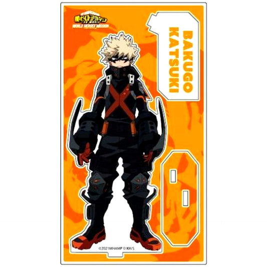 Katsuki Bakugo Stealth Suit My Hero Academia The Movie World Heroes Mission Acrylic Stand [USED]