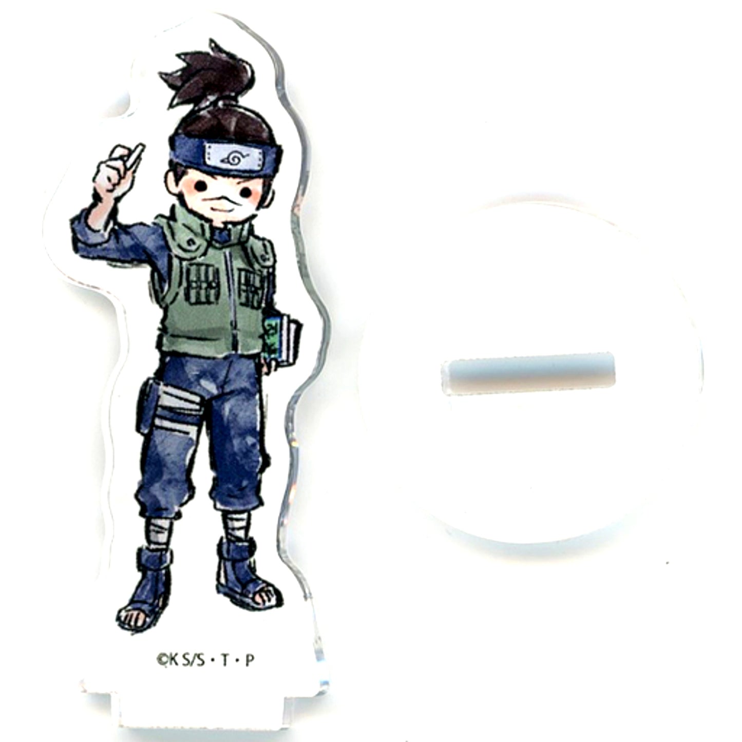 Iruka Umino 01. GraffArt Design Petit Acrylic Stand Naruto [USED]
