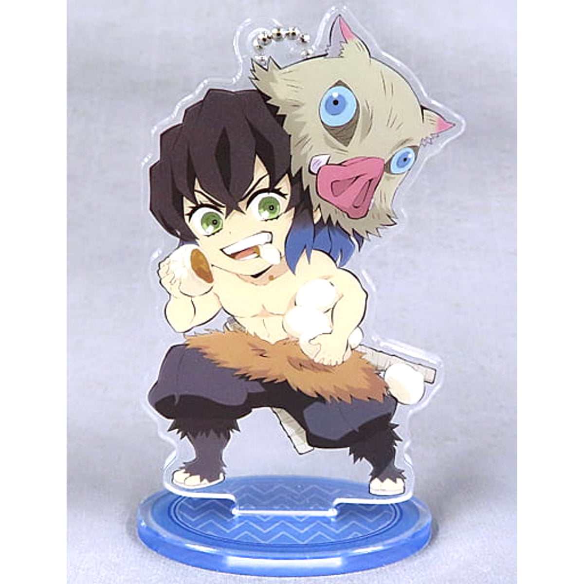 Demon Slayer: Kimetsu no Yaiba Inosuke Hashibira Manju Acrylic Charms China Limited Keychains [USED]