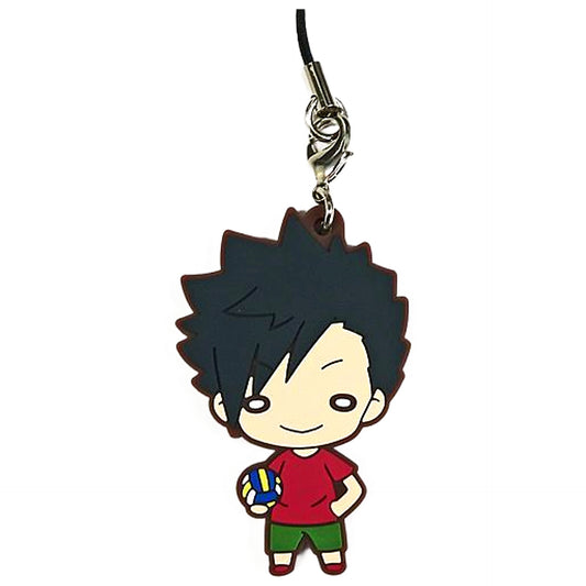 Tetsuro Kuroo Haikyu!! Nitotan Omoide Rubber Mascot [USED]