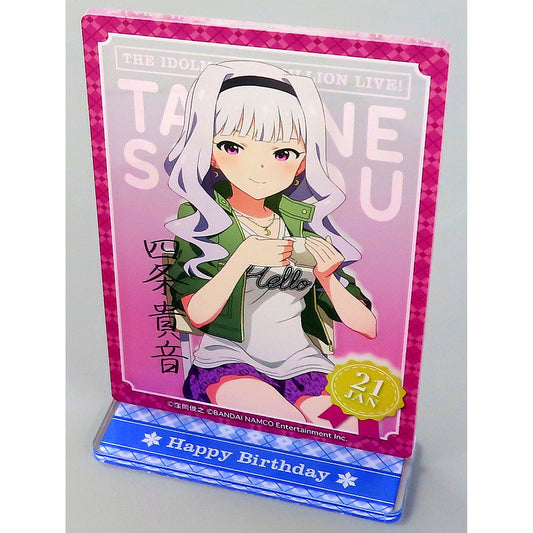 Takane Shijou THE IDOLM@STER MILLION LIVE! Birthday Acrylic Stand 2nd [USED]