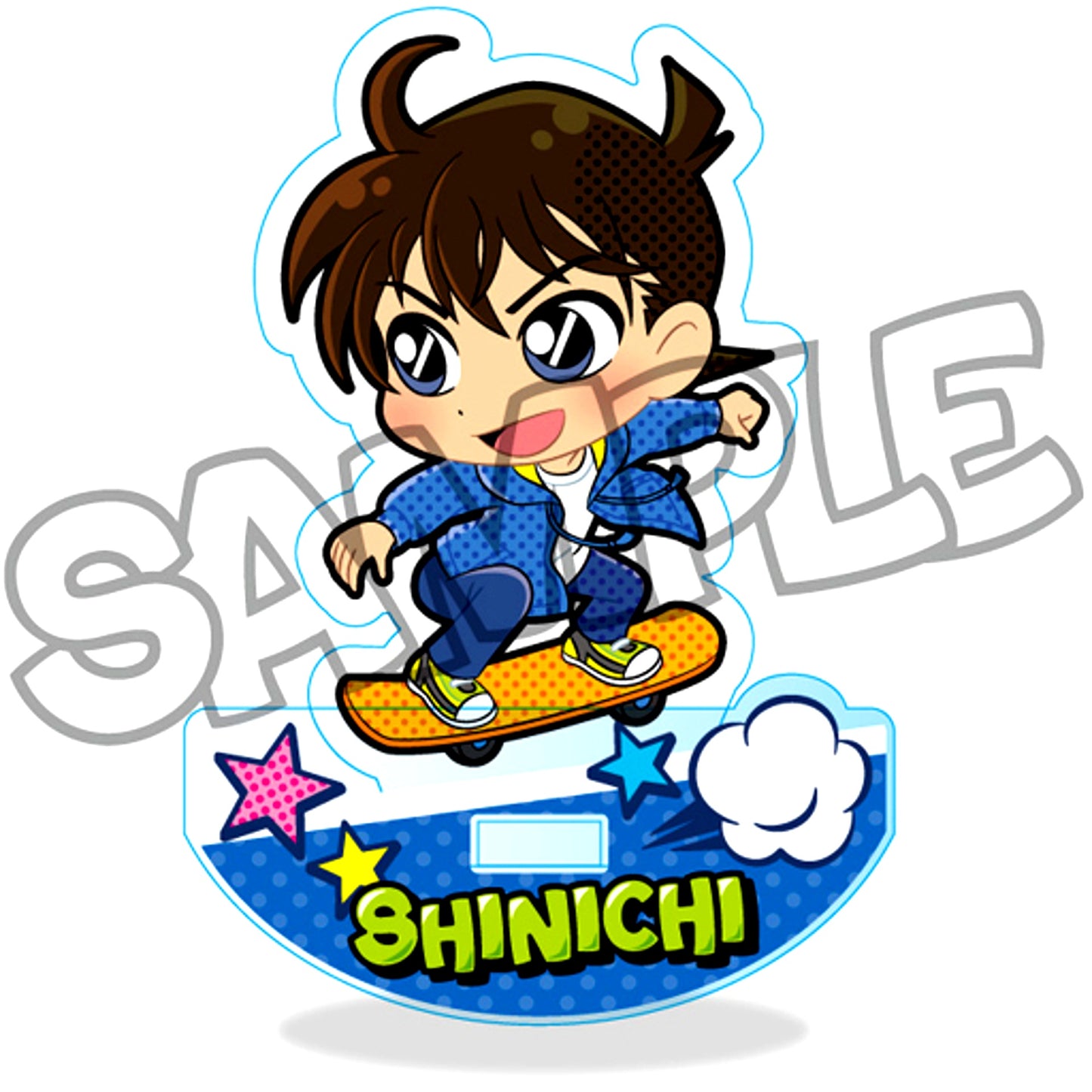 Shinichi Kudo POP Detective Conan Swaying Mini Acrylic Stand [USED]