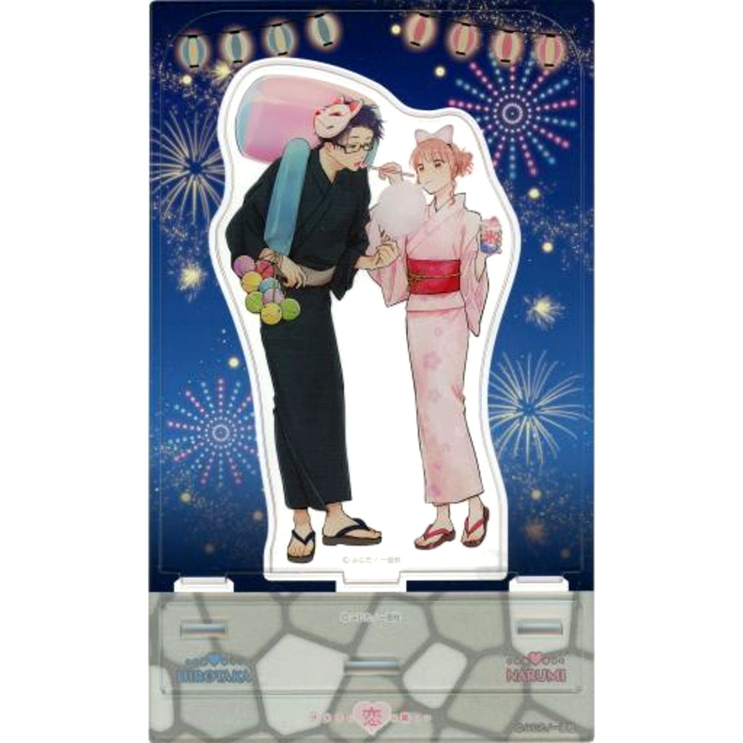 Narumi and Hirotaka A Wotakoi Love is Hard for Otaku Acrylic Diorama [USED]