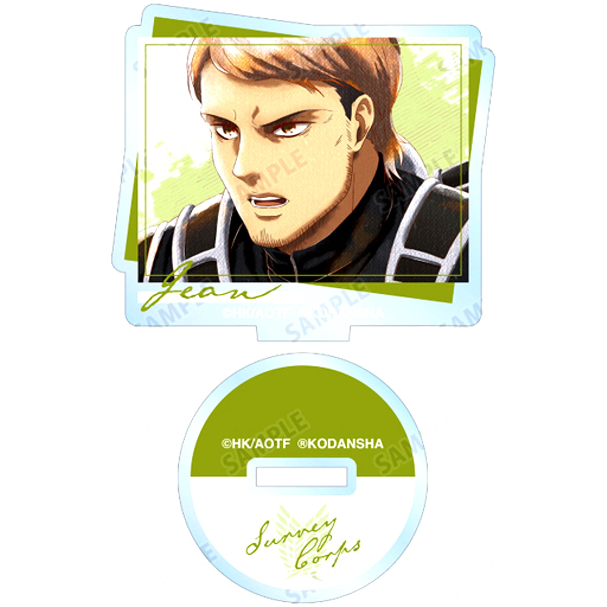 Jean Kirstein Attack on Titan Trading Ani-Art Aqua Label Acrylic Stand [USED]