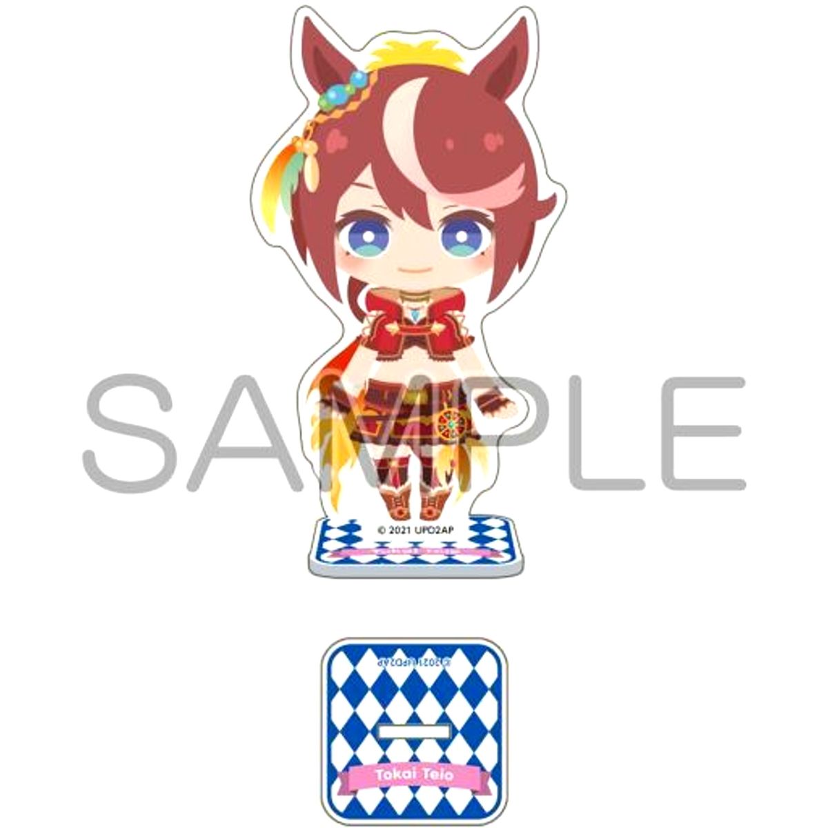 Tokai Teio Umamusume: Pretty Derby Pass Chara Acrylic Stand Season2 [USED]