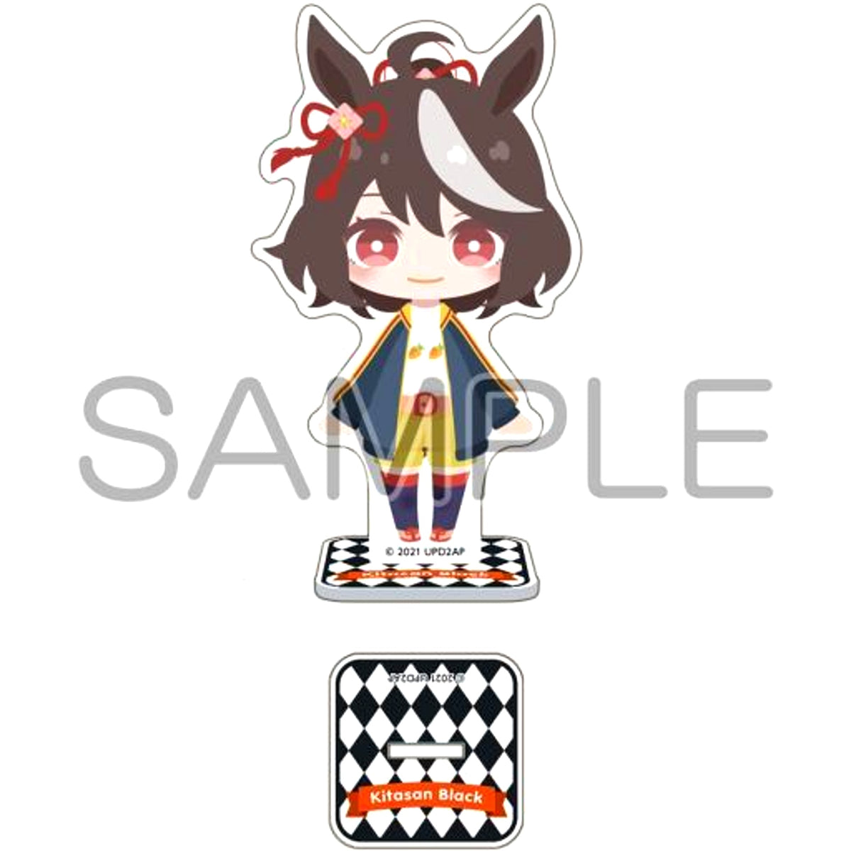 Kitasan Black Pasuchara Acrylic Stand Uma Musume: Pretty Derby Season 2 [USED]
