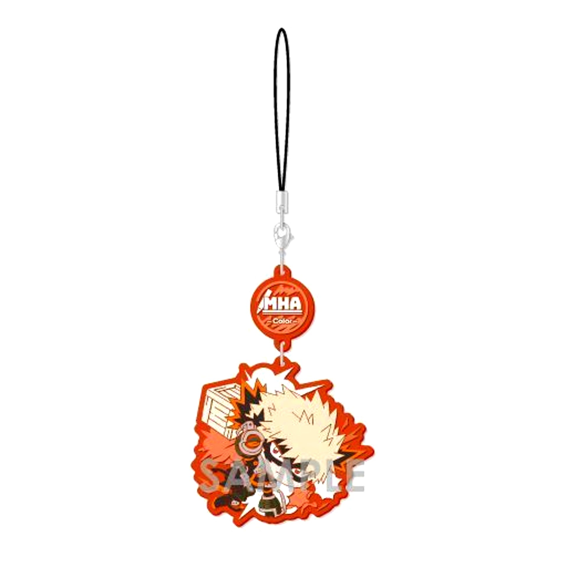 Katsuki Bakugo My Hero Academia Chara Yura Rubber Strap -Color- [USED]