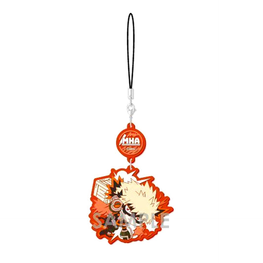 Katsuki Bakugo My Hero Academia Chara Yura Rubber Strap -Color- [USED]