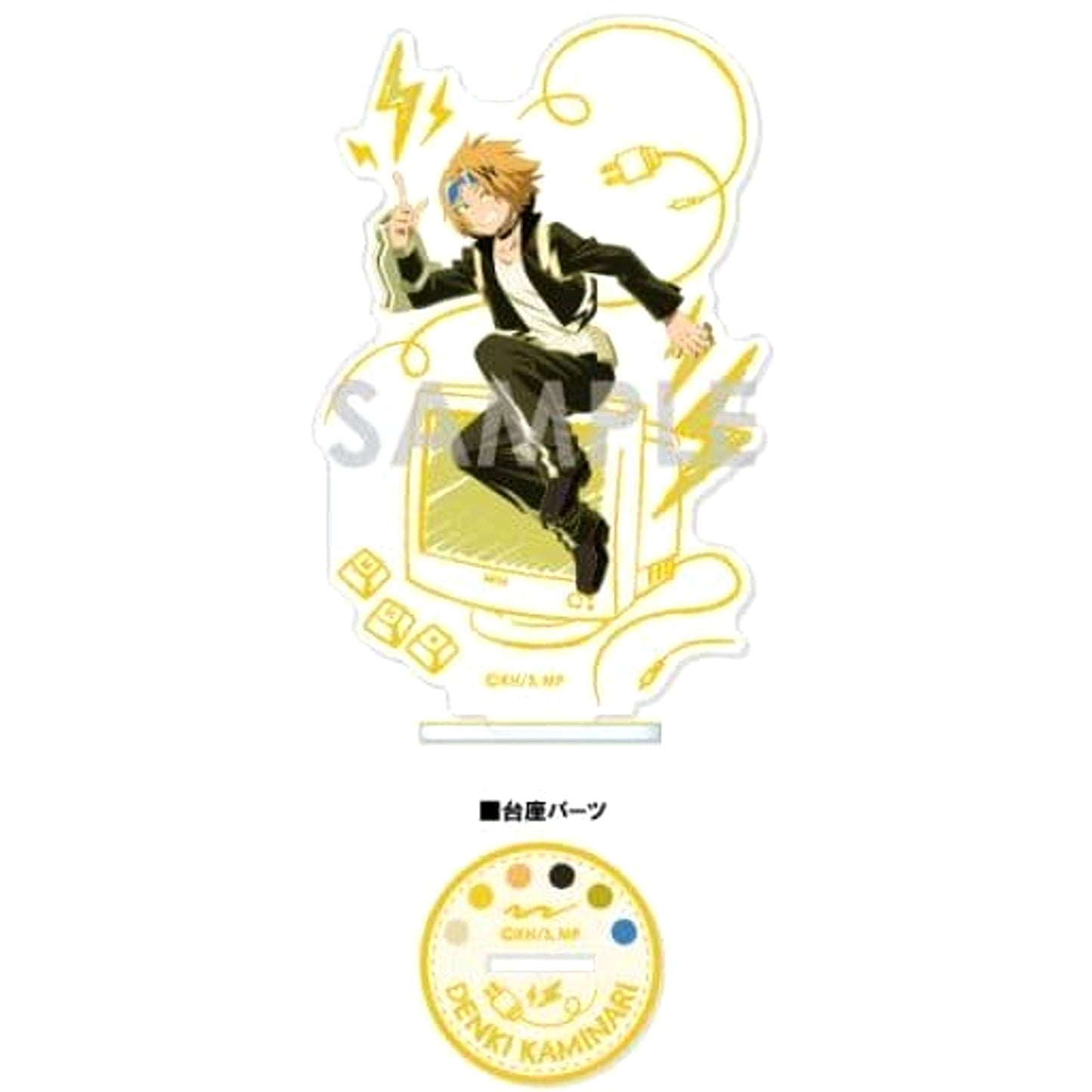 My Hero Academia Denki Kaminari F Acrylic Stand Color Acrylic Stands [USED]