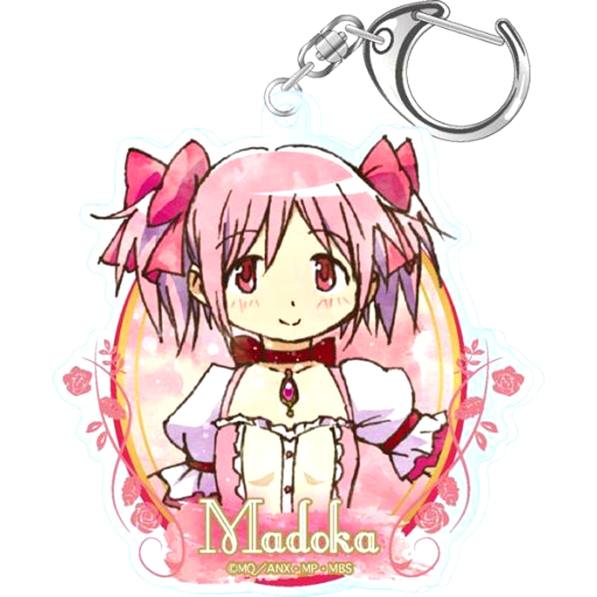 Madoka Kaname Puella Magi Madoka Magica Wet Color Series Acrylic Keychain [USED]