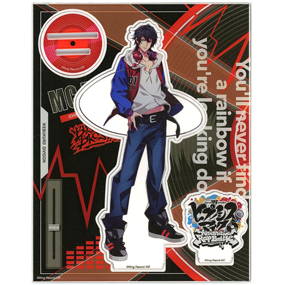 Ichiro Yamada Hypnosismic: Alternative Rap Battle Official Acrylic Stand A.R.B-02 [USED]