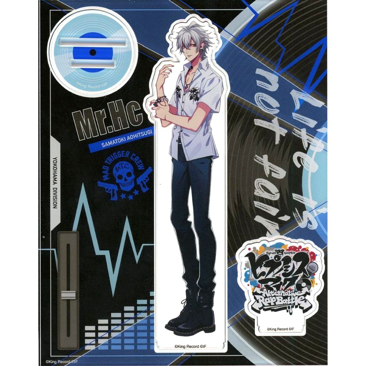 Samatoki Aohitsugi Hypnosismic: Alternative Rap Battle Official Acrylic Stand A.R.B-02 [USED]