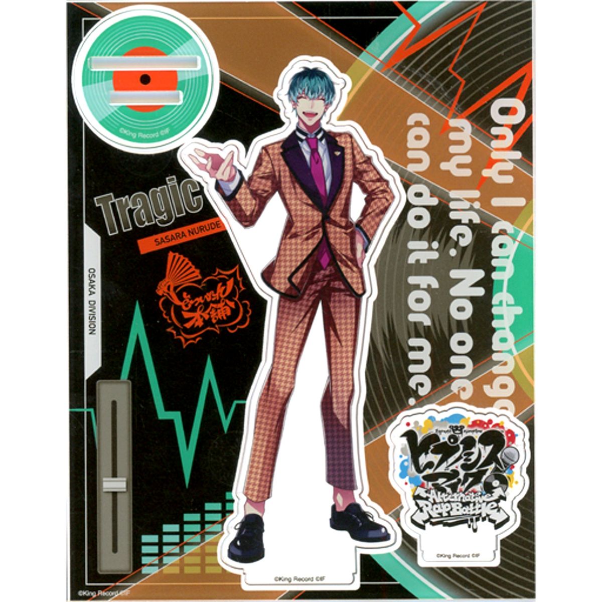 Sasara Nurude Hypnosismic: Alternative Rap Battle Official Acrylic Stand A.R.B-02 [USED]