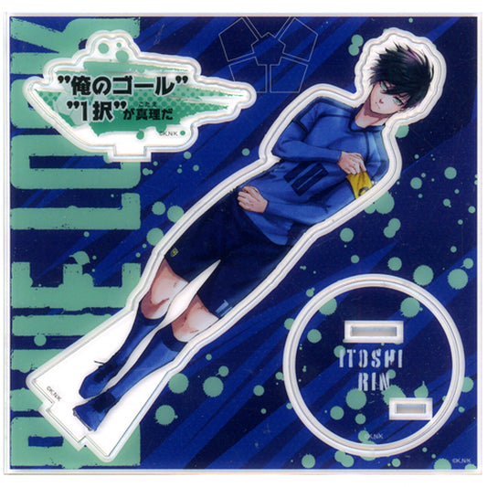 Rin Itoshi B-7 Prize Blue Lock Kujimate Acrylic Stand [USED]