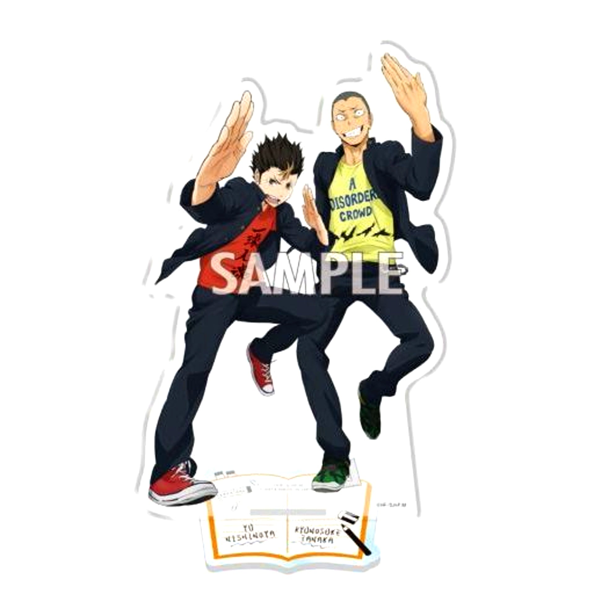 Tanaka & Nishinoya Uniform Full Body Acrylic Stand Haikyu!! [USED]