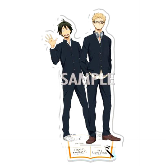Tsukishima Yamaguchi Uniform Haikyu!! Full Body Acrylic Stand [USED]