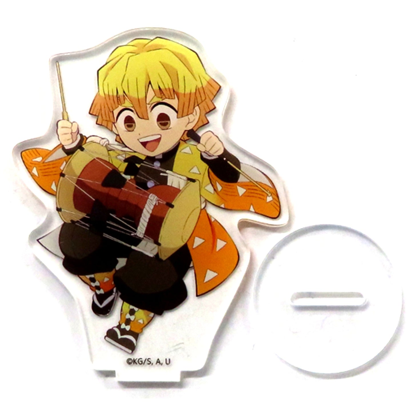 Zenitsu Agatsuma Demon Slayer x ufotable cafe KOREA 3rd Anniv Acrylic Stand [USED]