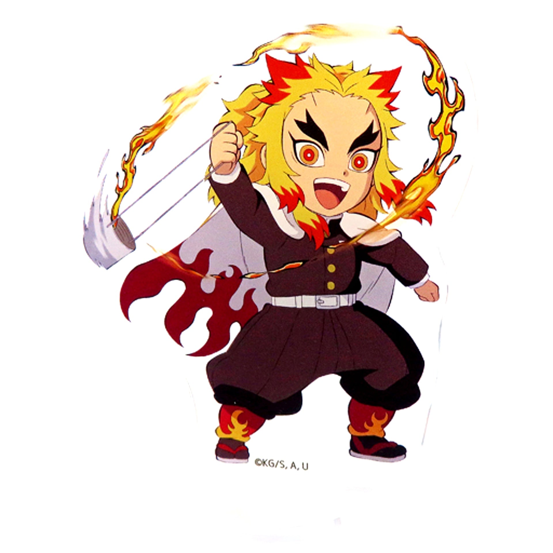 Kyojuro Rengoku Demon Slayer: Kimetsu no Yaiba x ufotable cafe KOREA 3rd Anniversary Acrylic Stand [USED]