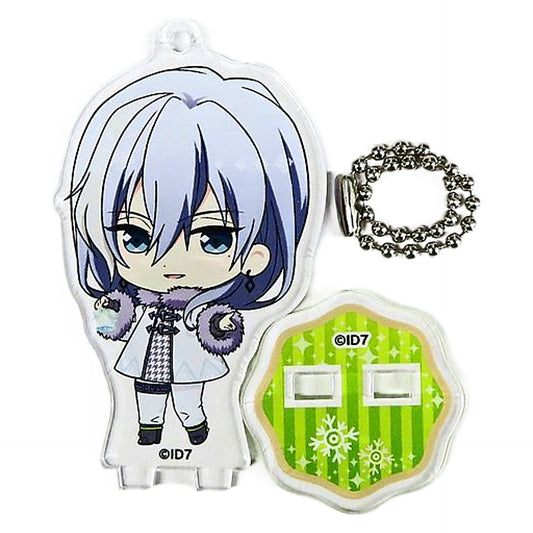 IDOLiSH7 Yuki Trading Acrylic Stand Keychain Snowy night dream Ver. Trigger & Re:Vale animate cafe Limited Keychains [USED]